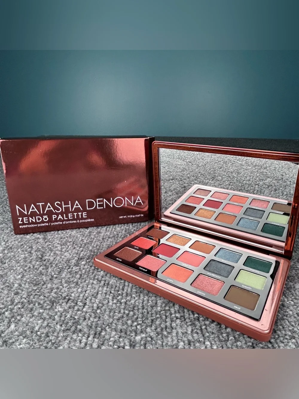 NATASHA DENONA Zendo 15 Pan STUNNING Eyeshadow Palette ~ Full Sz NIB ~ *READ